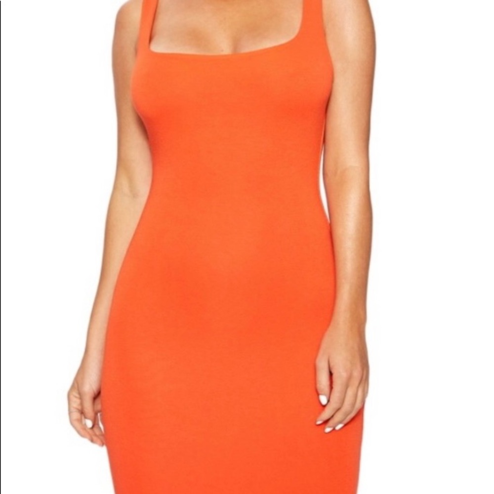 NWOT Naked Wardrobe Tank Mini Dress - Orange